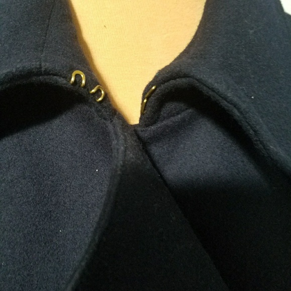 ❄J.Crew Melton Wool Belted Trech Coat, Sz 10 - Picture 5 of 6